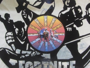 RELOJ PARED VINILO LP FORTNITE (1)